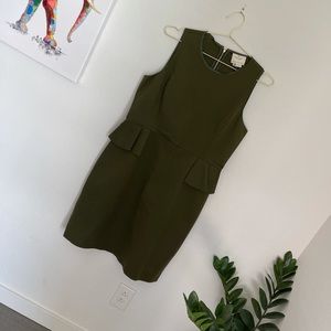 Kate Spade Plus Size Peplum Work Dress Sz 14